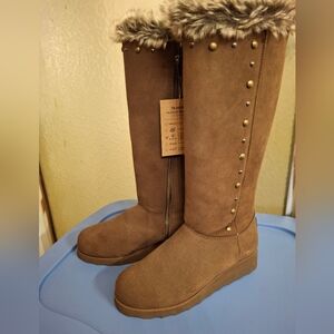 BearPaw Women's Brown Boots